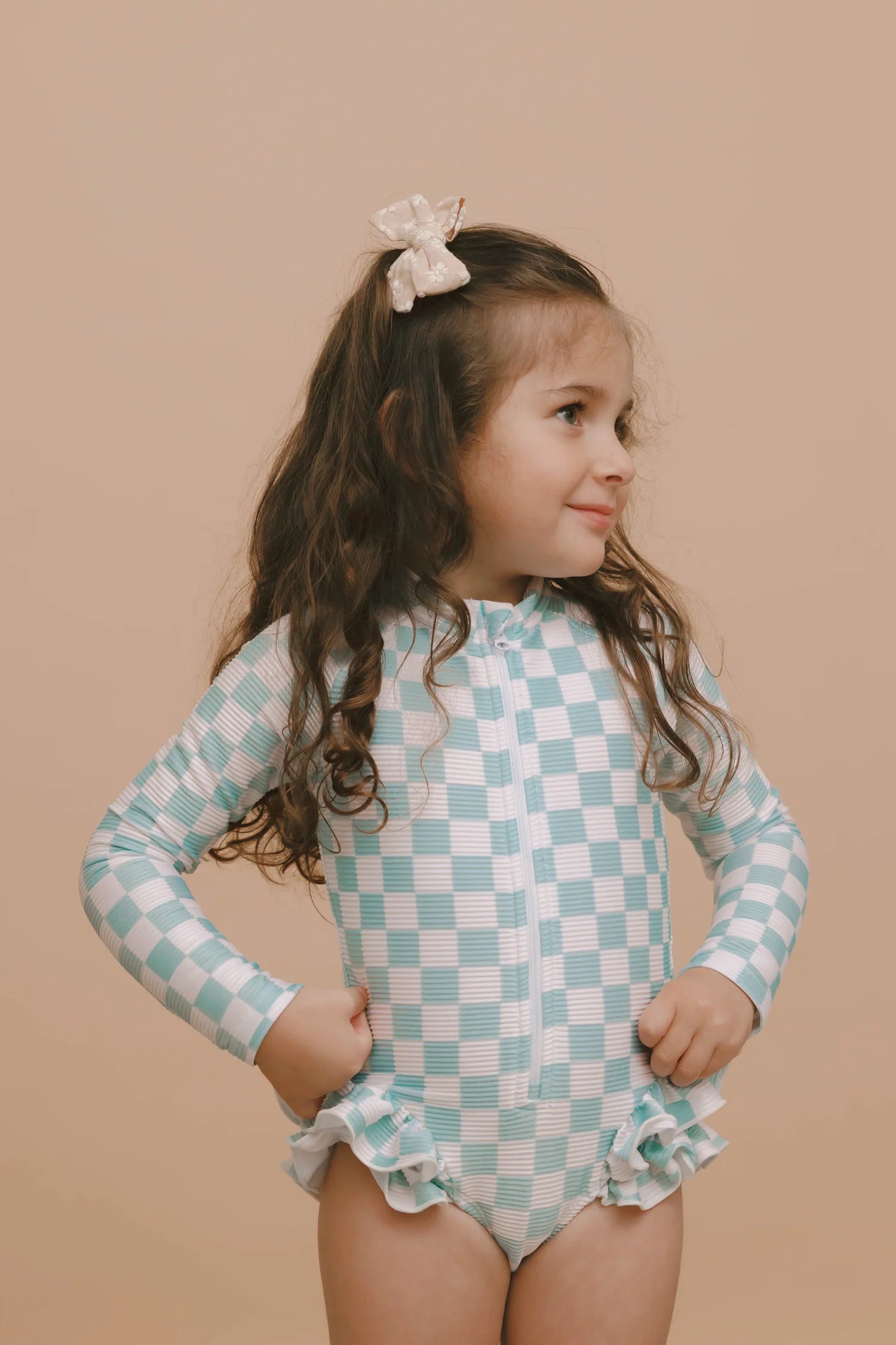Imperfect - Children's Ruffle Rashguard Cabo