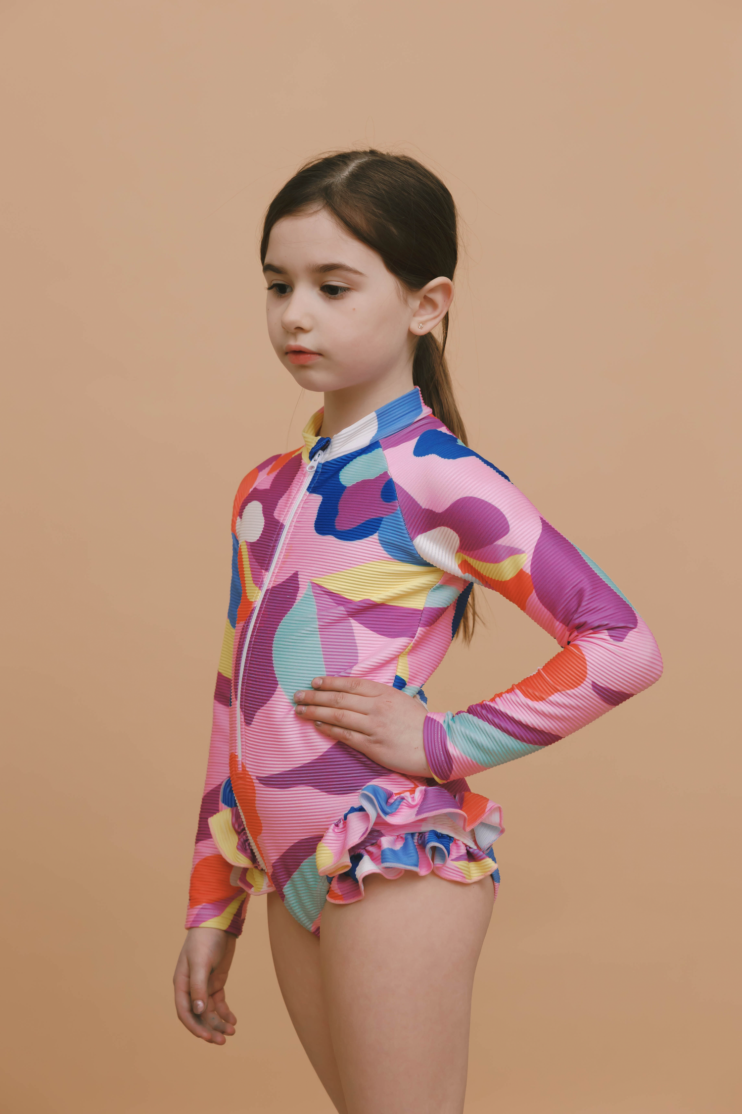 Ruffle Rashguard - The Positano