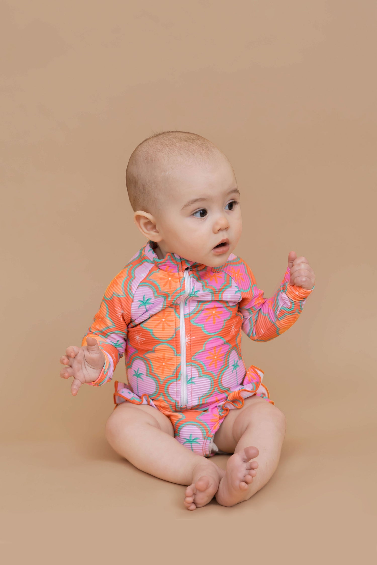Ruffle Rashguard - The Solstice